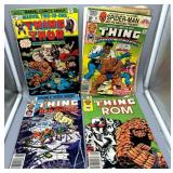 Four Marvel Two-In-One featuring The Thing incl #9