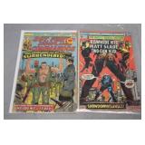 Two 25c Marvel Comic Books: 1976 Sgt. Fury and his