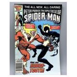 1986 The Spectacular Spiderman 75c Marvel Comic #1