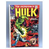 1968 The Incredible Hulk 12c Marvel Comic #108