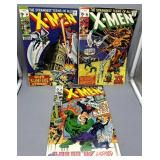 1970 X-Men #64-66 15c Marvel Comics