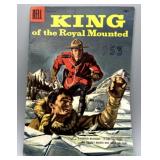 1956 King of the Royal Mounted 10-cent Dell Comic