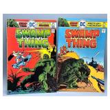 Two 1976 Swamp Thing #21-22 DC Comics
