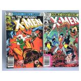Two 1982 The Uncanny X-Men Marvel Comics #158 & 16
