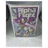 41 Alpha Flight Marvel Comic Books: Alpha Flight #