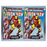 Two 1979 Iron Man #126 (Two 40c Variants) Marvel C