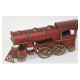 TIN FRICTION TRAIN, WORKING CONDITION, OLD