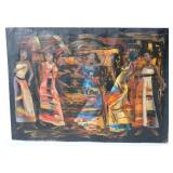 AFTER MIGUEL COVARRUBIAS, 1904-1957, UNFRAMED OIL