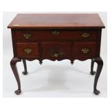 CENTENNIAL MAHOGANY QUEEN ANN STYLE LOW BOY,