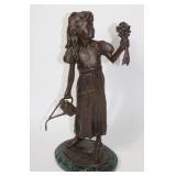BRONZE FIGURE, GARY PRICE, B. 1955, BRONZE FIGURE