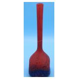 LARGE FRENCH ART GLASS VASE BY ANDRE DELATTE,