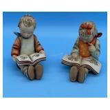 SEATED BOY & GIRL 5.5' H HUMMELS