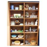 CASE LOT OF APPROX. 61 ITEMS, SALT GLAZE, PATTERN