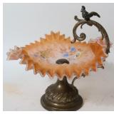 VICTORIAN BRIDES BOWL, ORANTE SILVER PLATED