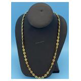 14KT NECKLACE 27' MARINER STYLE- 17.5 DWT
