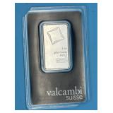 1 OZ PLATINUM BAR VALVAMBI SUISSE