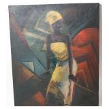 AFTER MIGUEL COVARRUBIAS, 1904-1957, UNFRAMED OIL