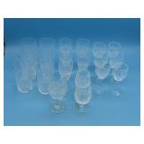 20PCS WATERFORD COLLEEN STEMWARE- STEMMED COFFEE