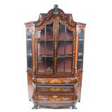 18TH/19TH C. DUTCH/ITALIAN INLAID DISPLAY
