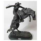 AFTER FREDRICK REMINGTON, 1861-1909, BRONZE