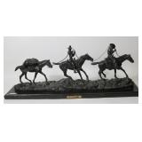 AFTER CHARLES RUSSELL, 1864-1926, BRONZE