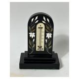 PIETRA DURA THERMOMETER 5.75' H X 3.25' W X 2.35'