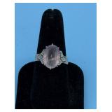 14KT PINK TOPAZ RING 2.7 DWT SZ 9