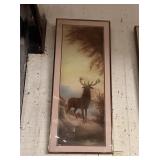 Meyer Garlen original watercolor on canvas of slee