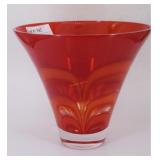 Evolution by Waterford 8.25" H wide mouth vase in