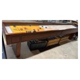 Legacy indoor shuffleboard with custom cover - 25"
