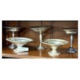 Five weighted Sterling compotes