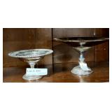 Two Sterling weighted compotes