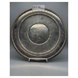 Sterling monogram plate - 388gtw