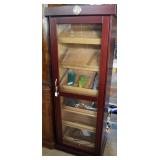 Large upright humidor 26" x 19" x 69"