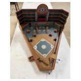 Old century mechanical wooden baseball game - 25"