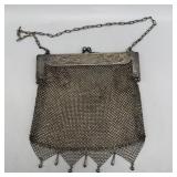 German silver Late 19th Century chainmail ladies p