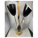MCM cattail table lamp - 26" H