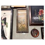 "Autumn Pleasure" & " Mutual Admiration" framed pr