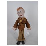 1940s Ideal toys Mortimer Snerd "Flexy" Doll - cra