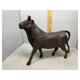 Cast iron farm cow