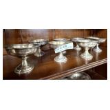 Eight weighted Sterling cordials