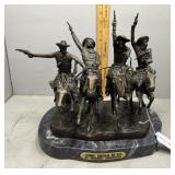After Frederick Remington "Coming Through the Rye"