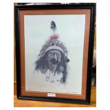 Framed signed and numbered print by Ken Schmidt In