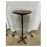 Pine candlestick stand - 16" D x 36" H