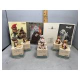 6 Steiff Boutique cast figures, Steiff 1949-53 cat