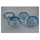 Four Evolution by Waterford votives time release w