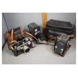 Camera Lot: Yashica 44, Argus 35mm, Yashica 8EM mo