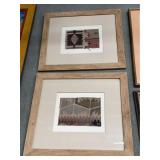 2x$ - Native American framed tapestry pcs
