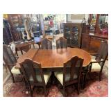 Rishel Furniture Company dining table with 6 chair