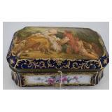 RS Prussia hp reproduction porcelain box